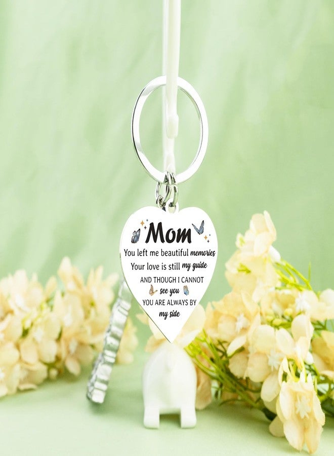 igvean Sympathy Gift Memorial Keychain Gifts for Loss of Mother Father in Memory of a Loved One Bereavement Condolence Remembrance Gifts in Loving Memory Keyring - Image 5